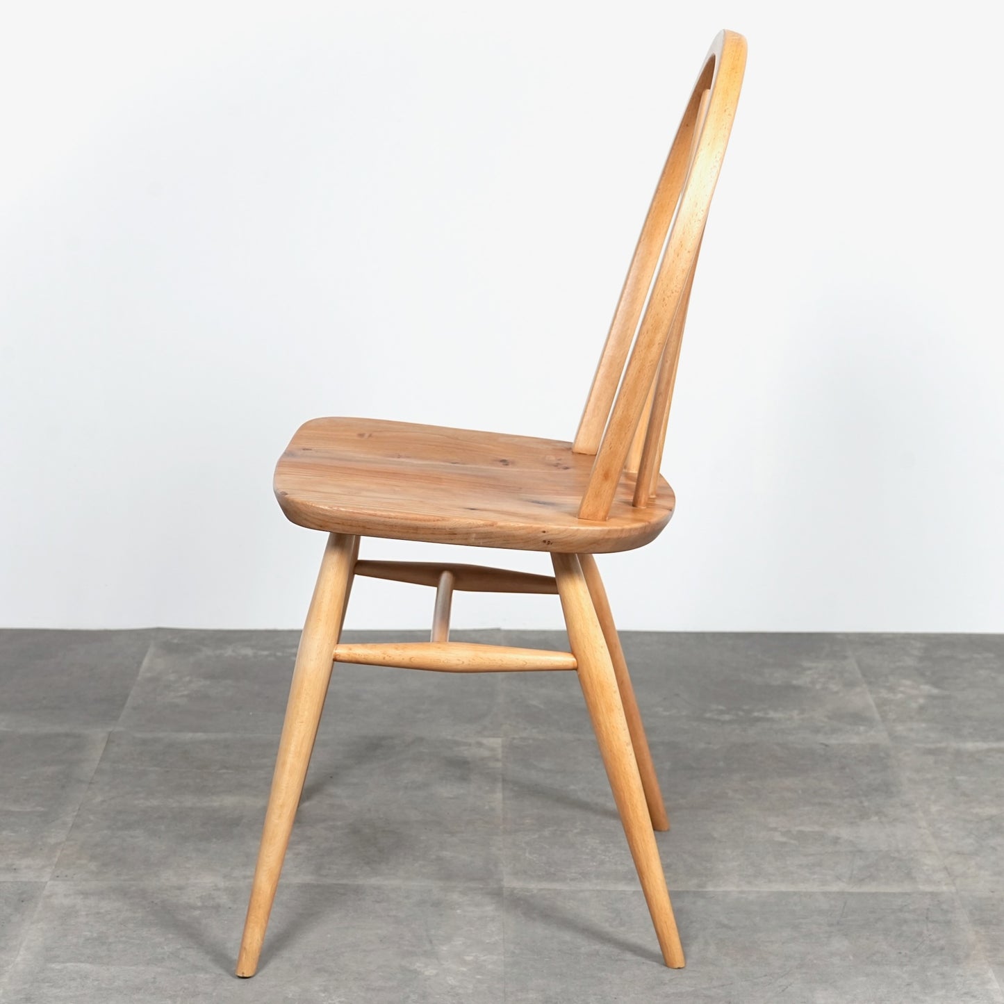 【ERCOL】ヴィンテージ フープバックチェア(メープル)