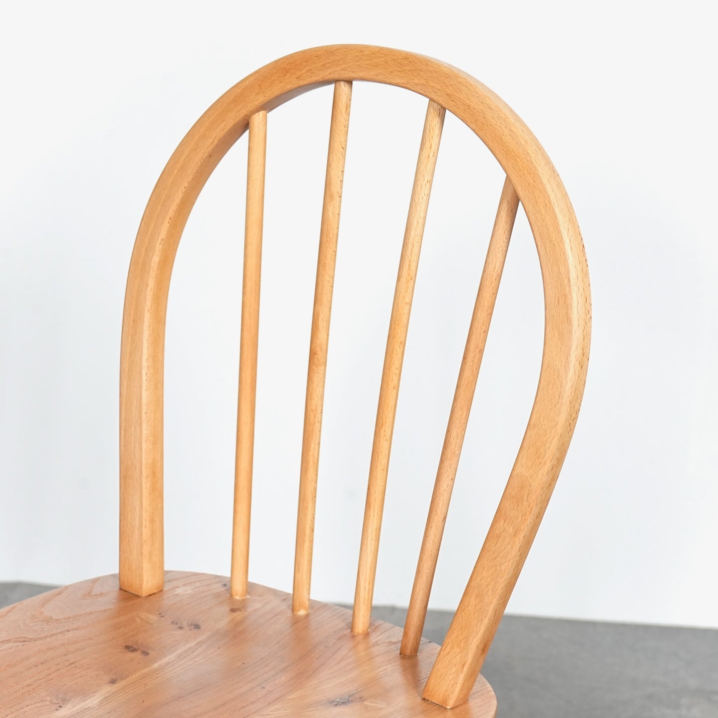 【ERCOL】ヴィンテージ フープバックチェア(メープル)