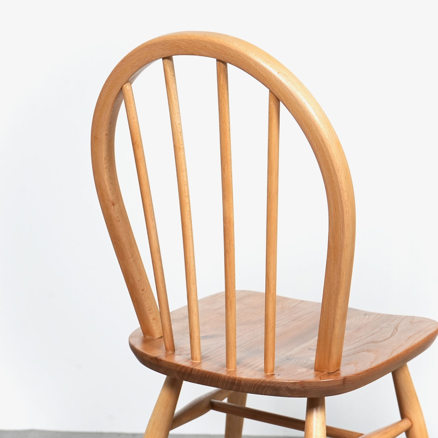 【ERCOL】ヴィンテージ フープバックチェア(メープル)