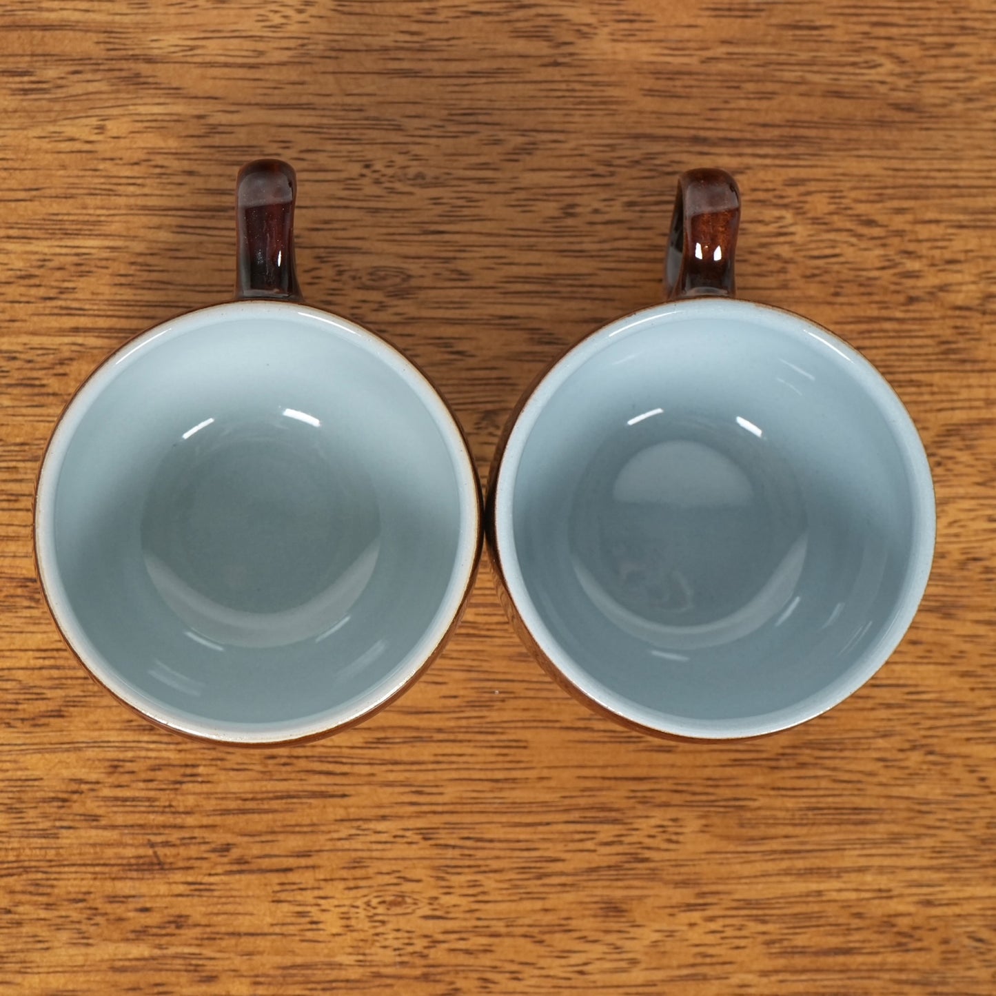 送料無料【Denby】Homestead Brown カップ&ソーサー【4客セット】