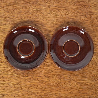 送料無料【Denby】Homestead Brown カップ&ソーサー【4客セット】
