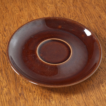 送料無料【Denby】Homestead Brown カップ&ソーサー【4客セット】