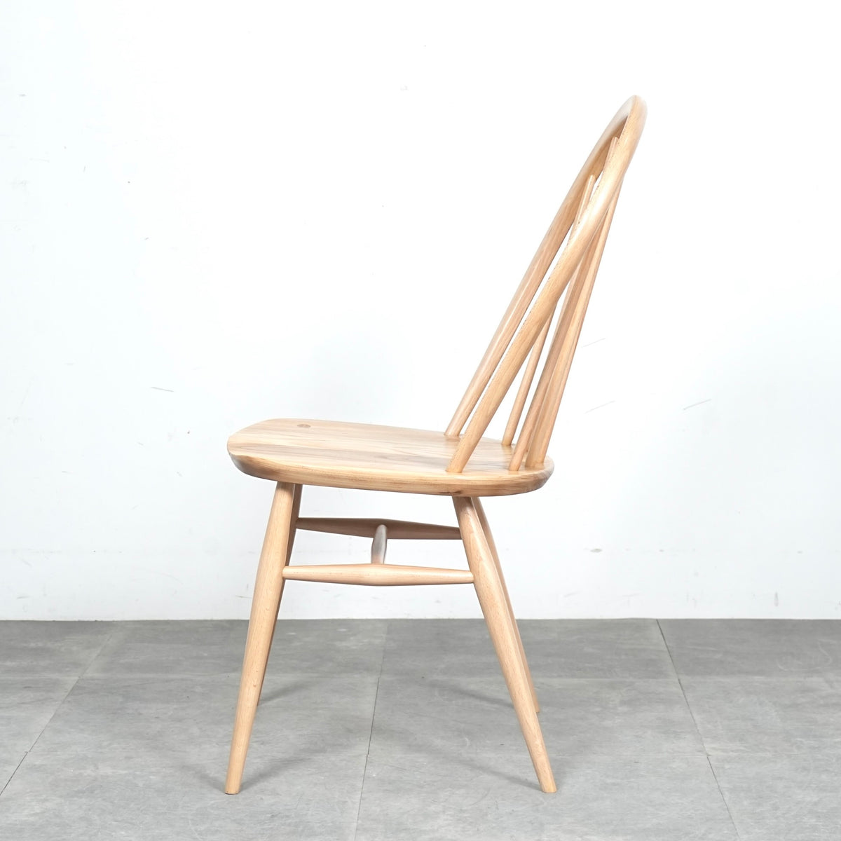 【ERCOL】ヴィンテージ フープバックチェア(メープル)