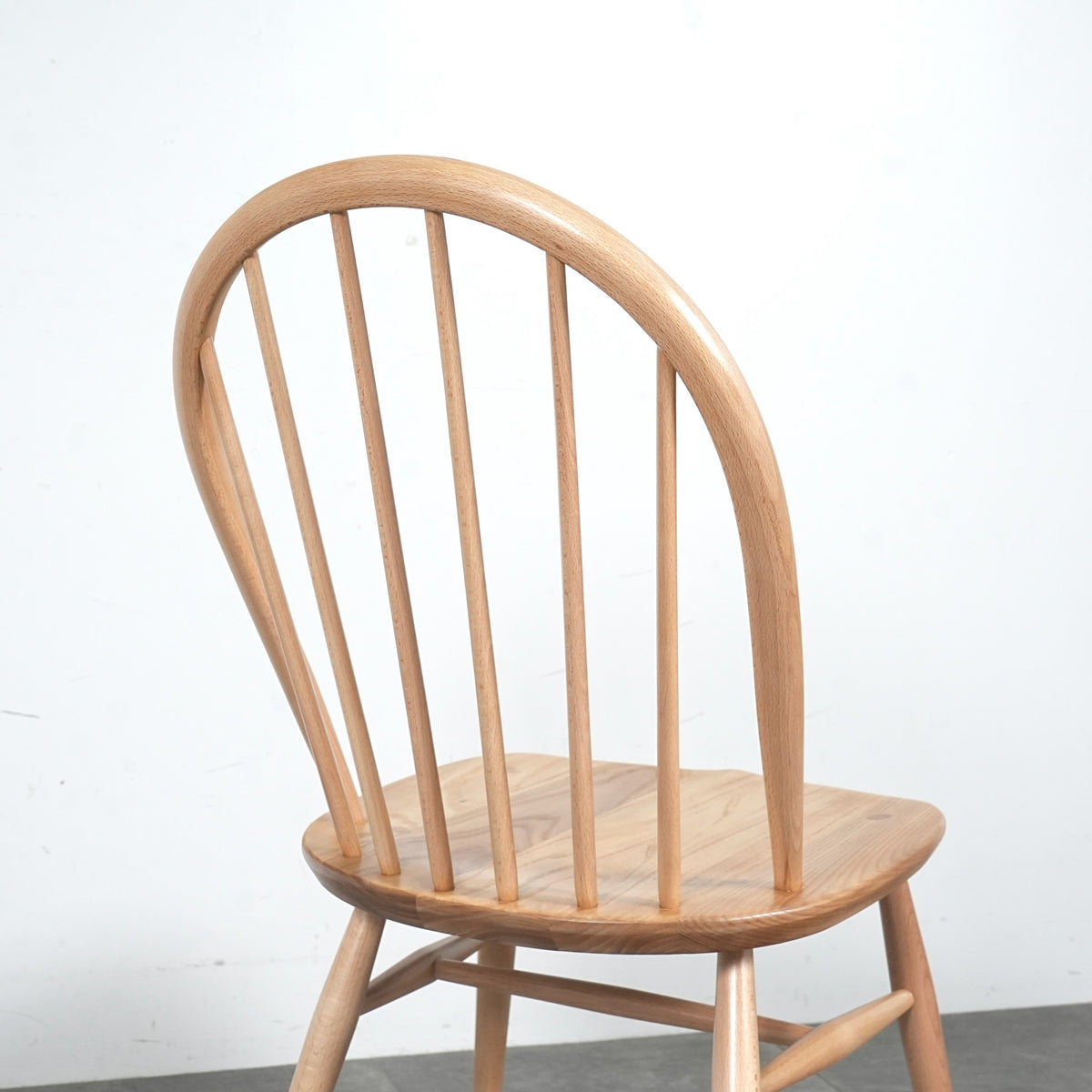 【ERCOL】ヴィンテージ フープバックチェア(メープル)