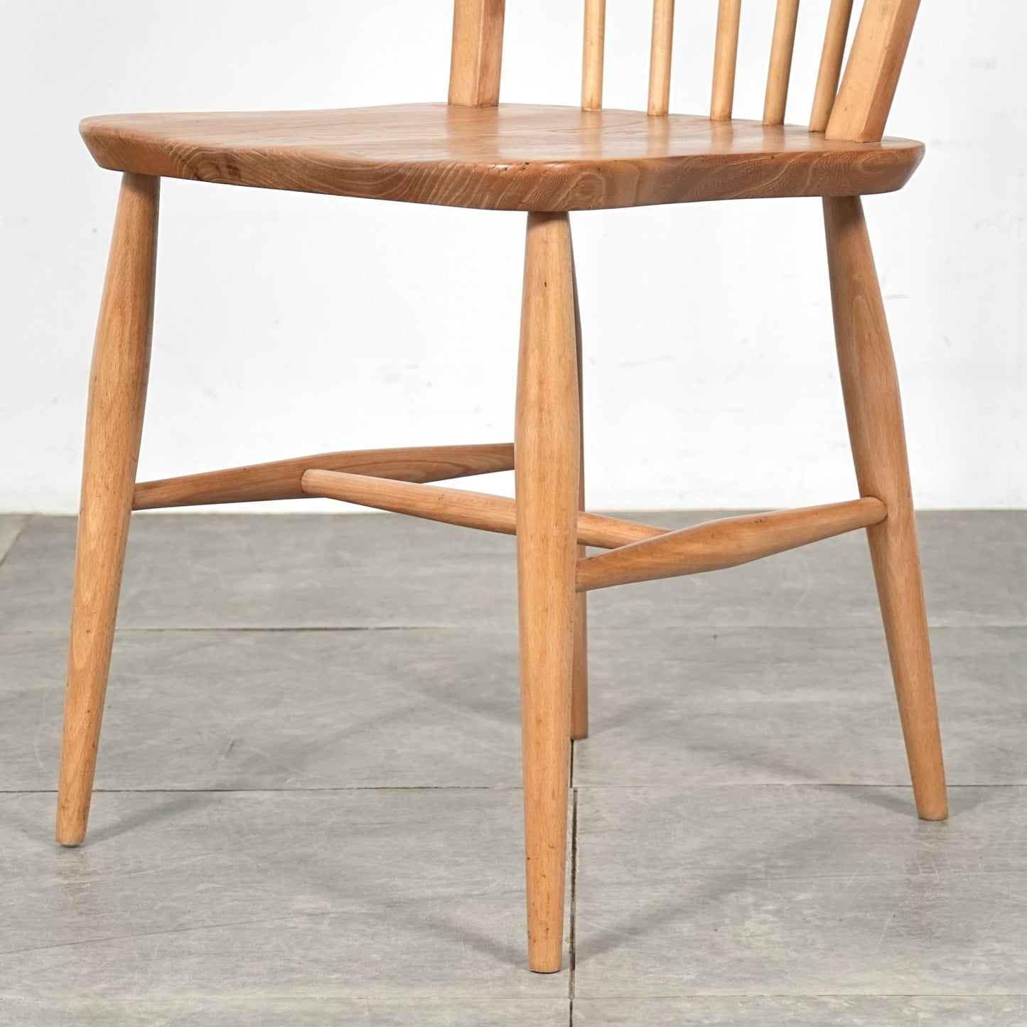 【ERCOL】ヴィンテージ フープバックチェア(メープル)