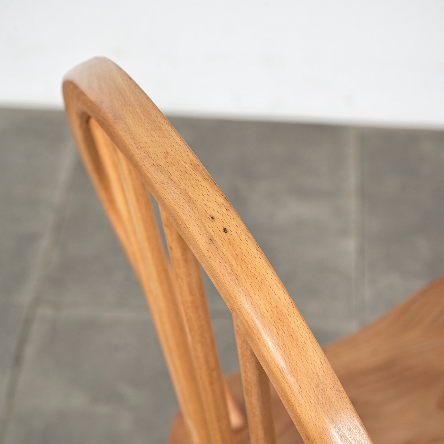 【ERCOL】ヴィンテージ フープバックチェア(メープル)