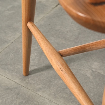 【ERCOL】ヴィンテージ フープバックチェア(メープル)