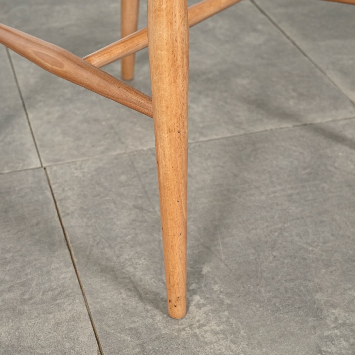 【ERCOL】ヴィンテージ フープバックチェア(メープル)