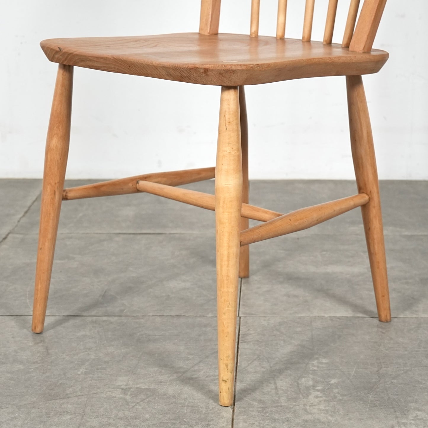 【ERCOL】ヴィンテージ フープバックチェア(メープル)