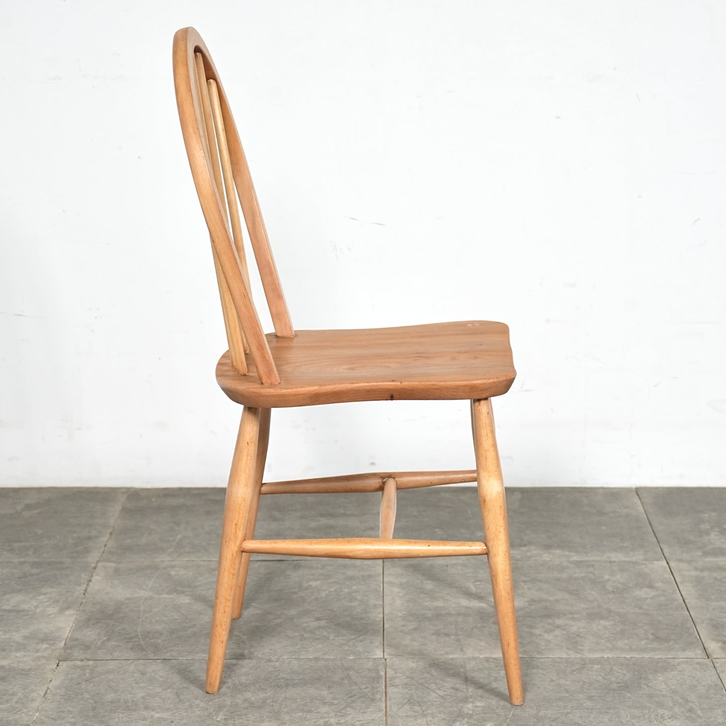 【ERCOL】ヴィンテージ フープバックチェア(メープル)