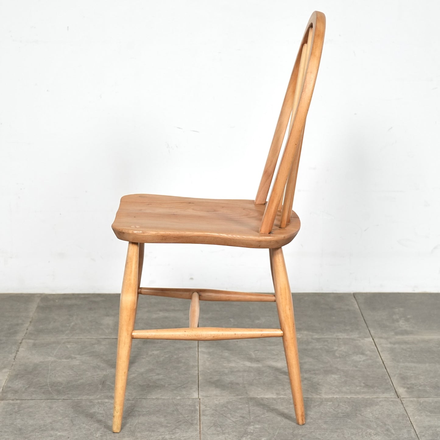 【ERCOL】ヴィンテージ フープバックチェア(メープル)