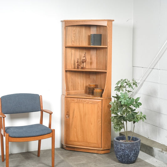 【ERCOL】ヴィンテージ コーナーキャビネット