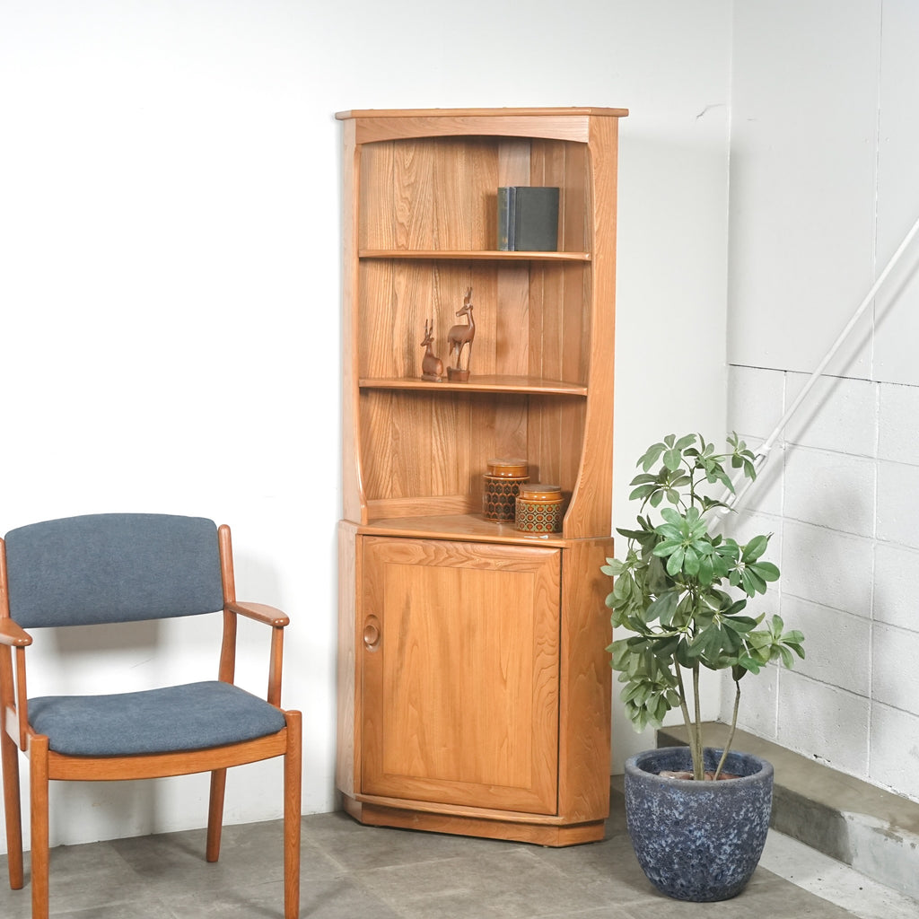 【ERCOL】ヴィンテージ コーナーキャビネット