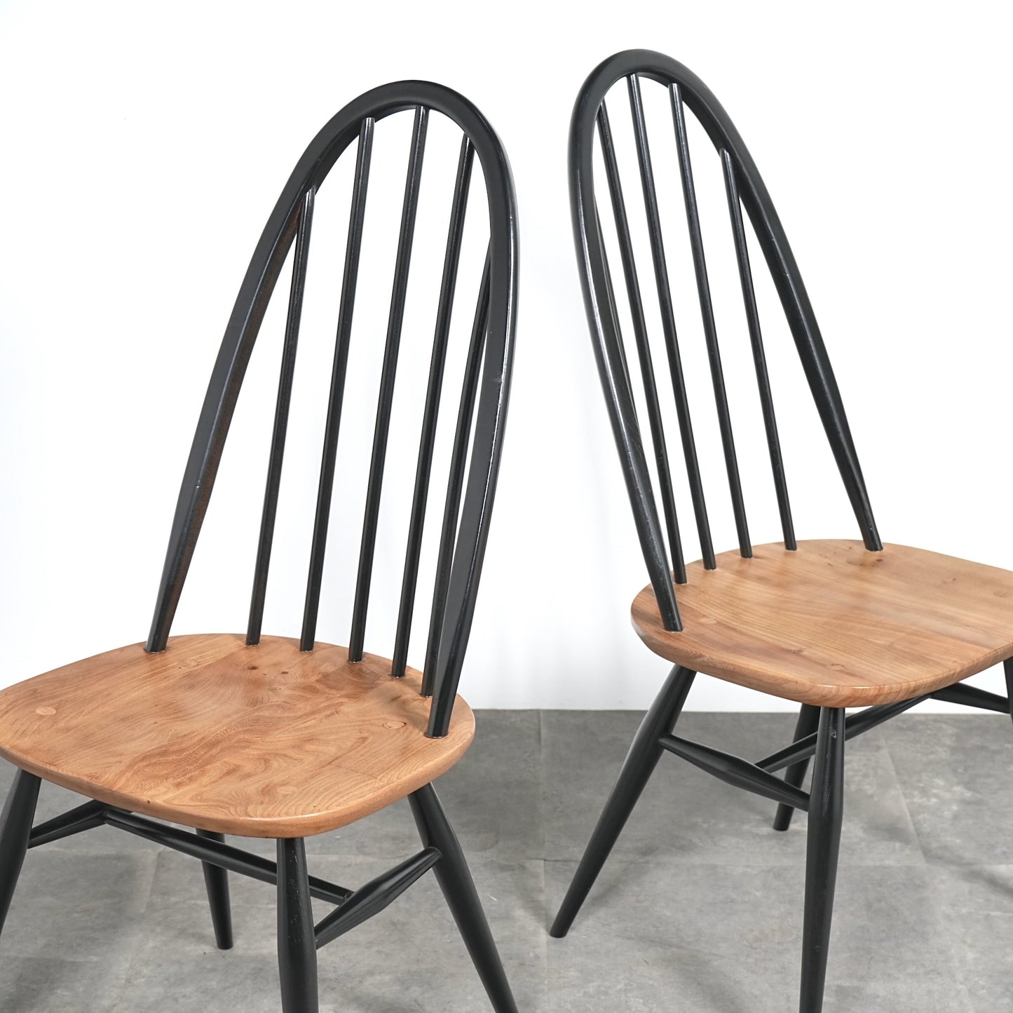 【ERCOL】ヴィンテージ クエーカーチェア(バイカラー)