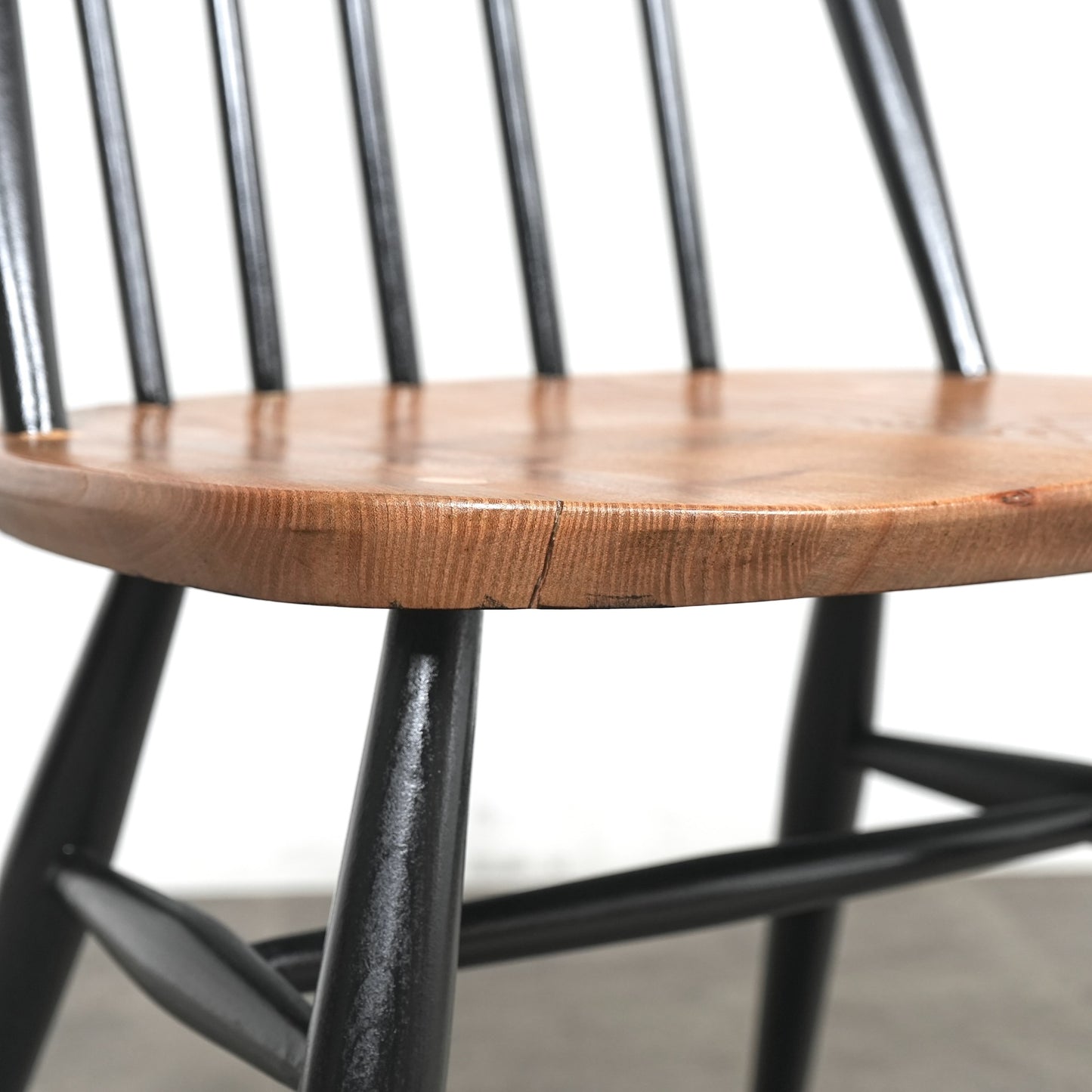 【ERCOL】ヴィンテージ クエーカーチェア(バイカラー)