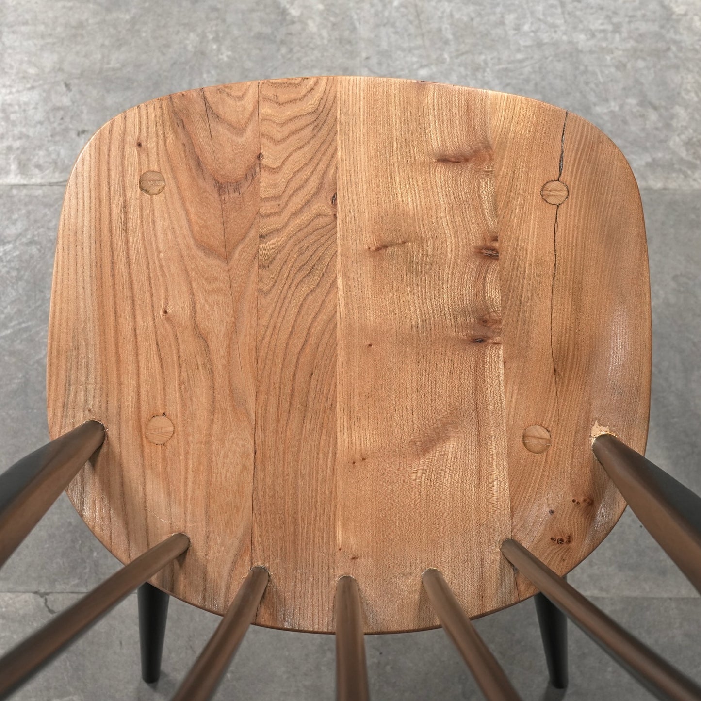 【ERCOL】ヴィンテージ クエーカーチェア(バイカラー)