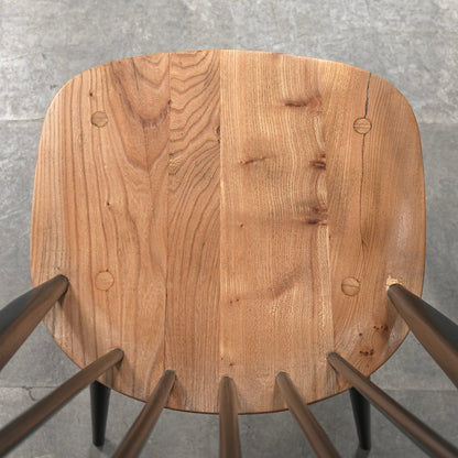 【ERCOL】ヴィンテージ クエーカーチェア(バイカラー)