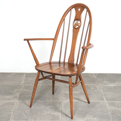 【ERCOL】オールドコロニアル スワンバック アームチェア
