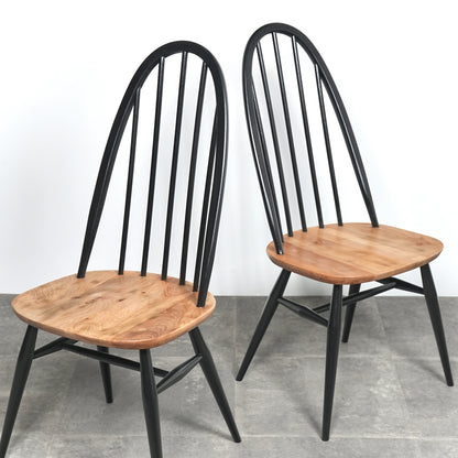 【ERCOL】ヴィンテージ クエーカーチェア(バイカラー)
