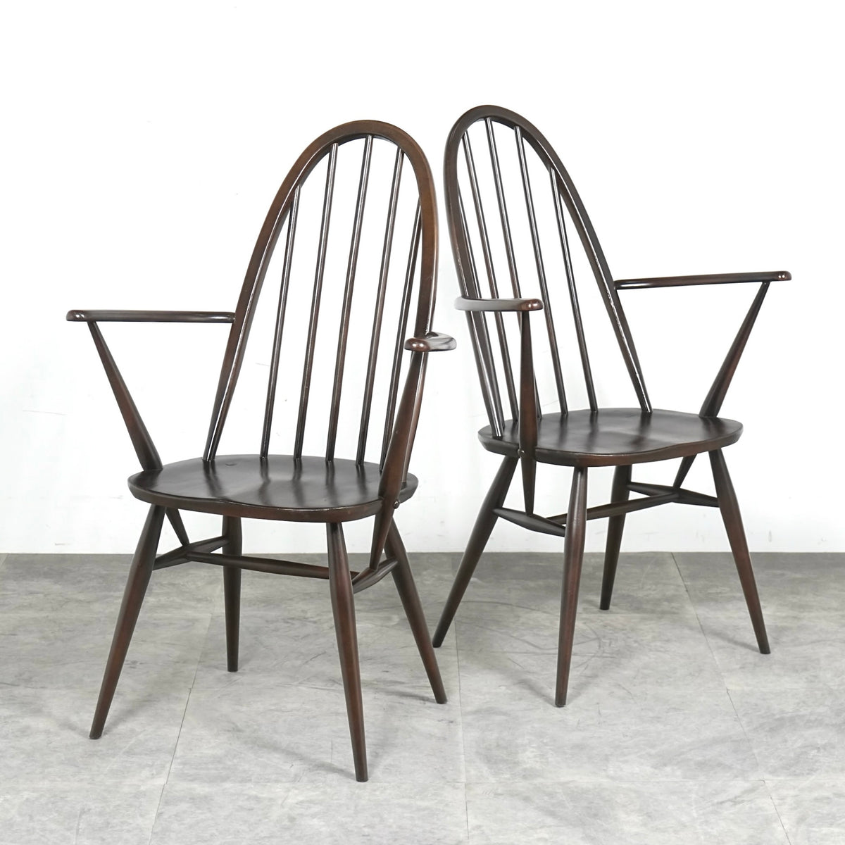 【ERCOL】ヴィンテージ クエーカー アームチェア(オールドコロニアル)