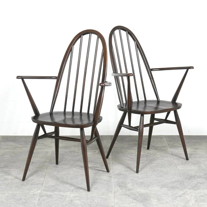 【ERCOL】ヴィンテージ クエーカー アームチェア(オールドコロニアル)