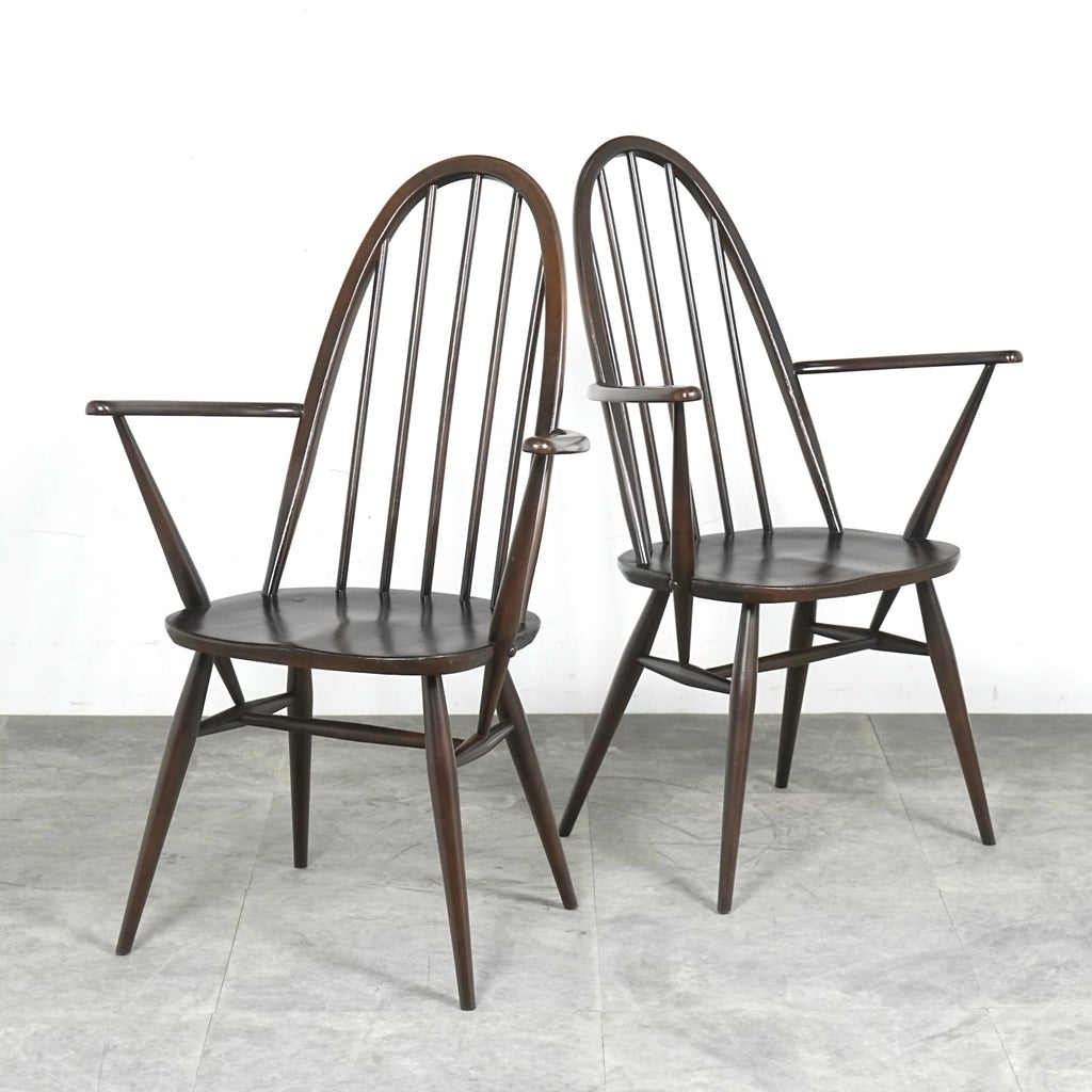 【ERCOL】ヴィンテージ クエーカー アームチェア(オールドコロニアル)