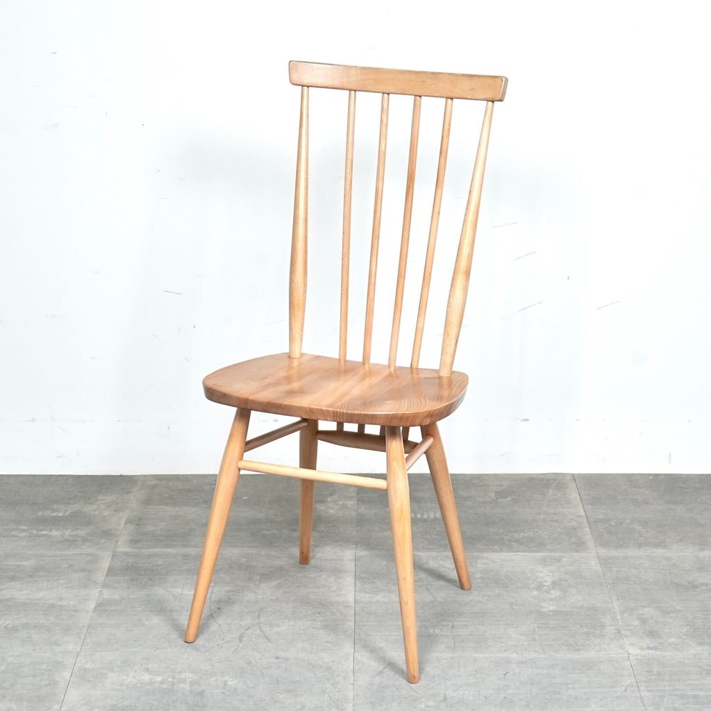 【ERCOL】ヴィンテージ ハイスティックバックチェア(メープル)