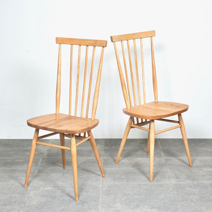 【ERCOL】ヴィンテージ ハイスティックバックチェア(メープル)