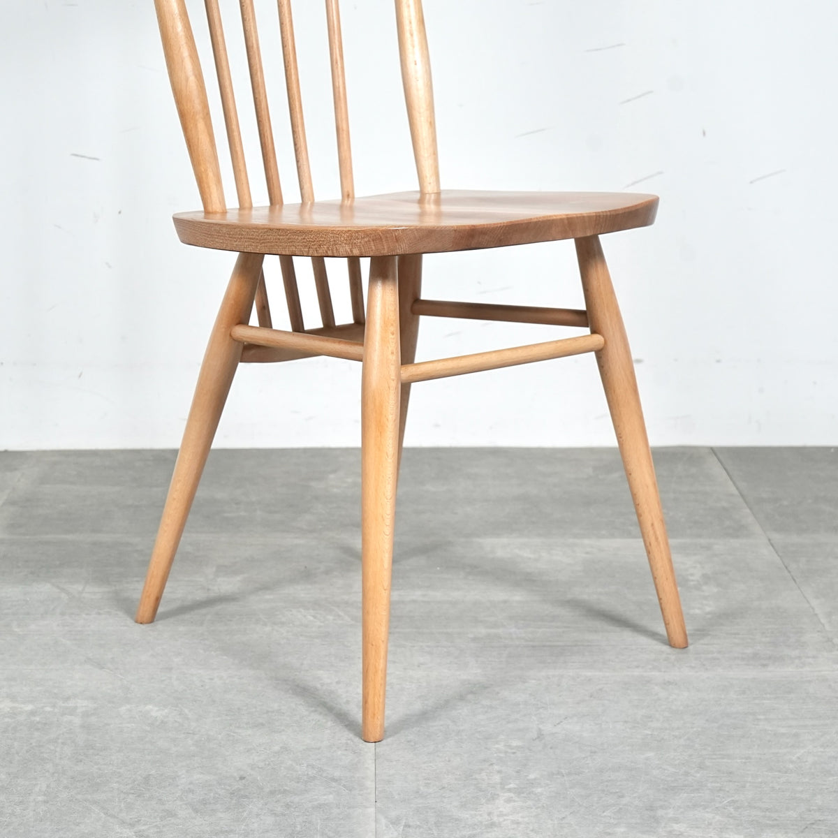【ERCOL】ヴィンテージ ハイスティックバックチェア(メープル)