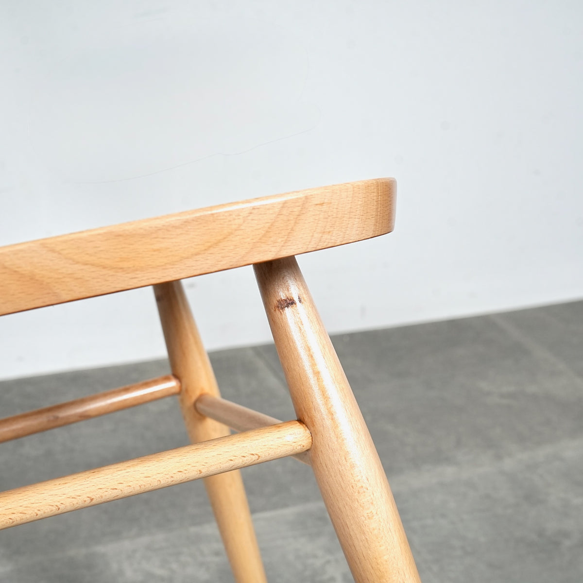 【ERCOL】ヴィンテージ ハイスティックバックチェア(メープル)