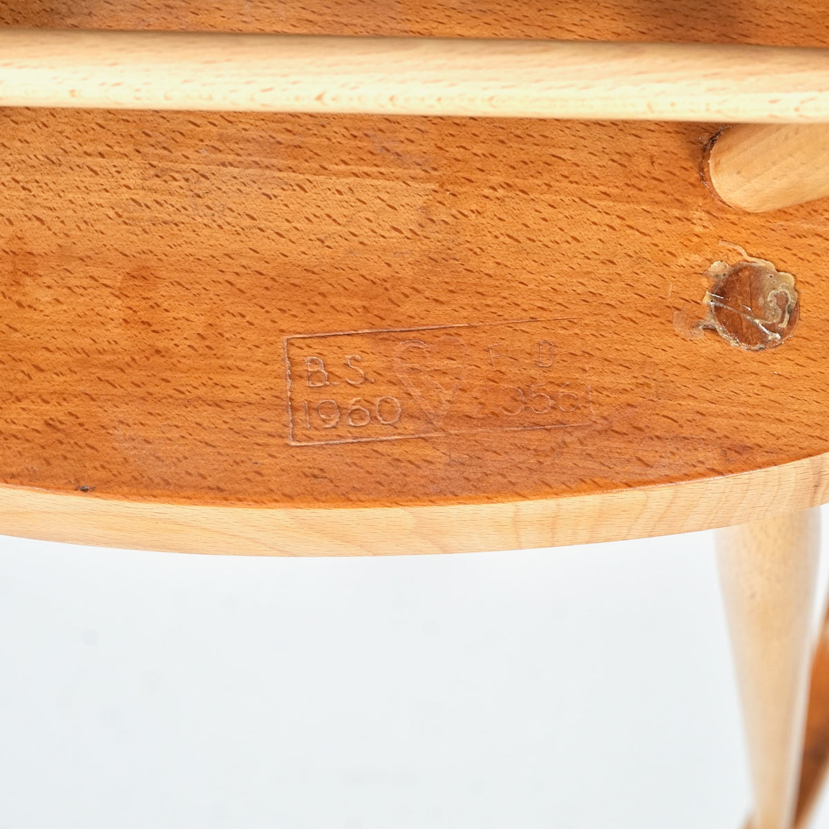 【ERCOL】ヴィンテージ ハイスティックバックチェア(メープル)