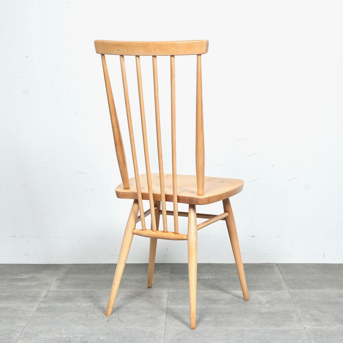 【ERCOL】ヴィンテージ ハイスティックバックチェア(メープル)