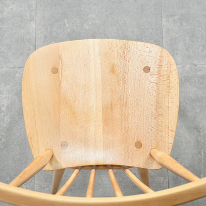 【ERCOL】ヴィンテージ ハイスティックバックチェア(メープル)