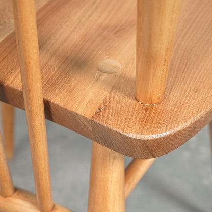 【ERCOL】ヴィンテージ ハイスティックバックチェア(メープル)