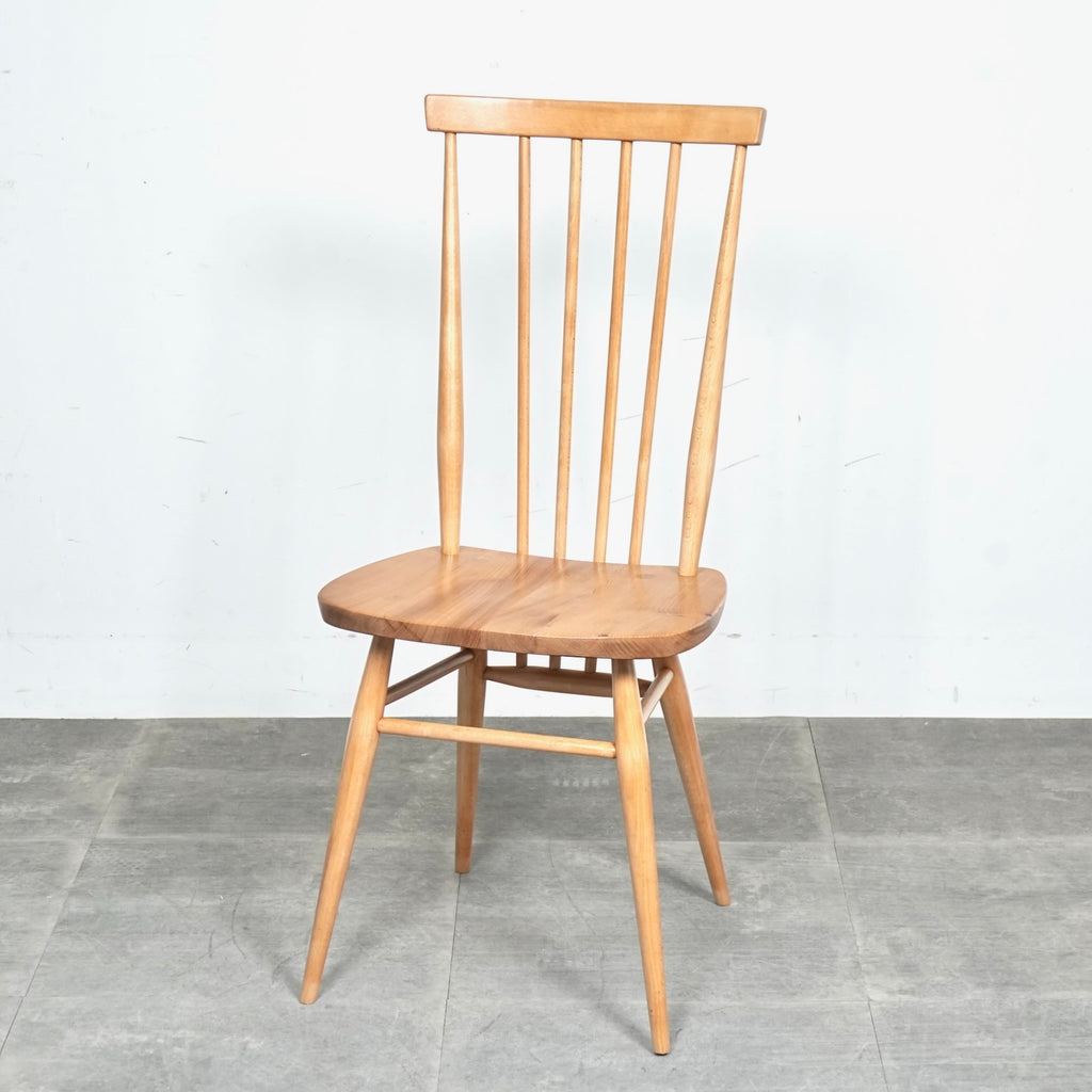 【ERCOL】ヴィンテージ ハイスティックバックチェア(メープル)