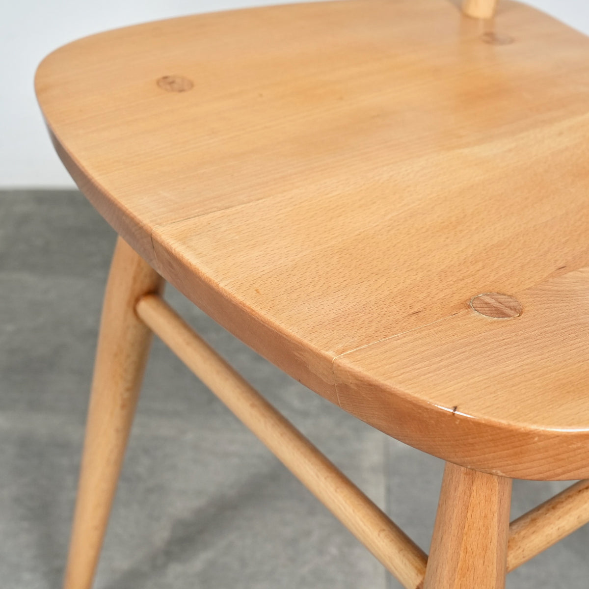 【ERCOL】ヴィンテージ ハイスティックバックチェア(メープル)