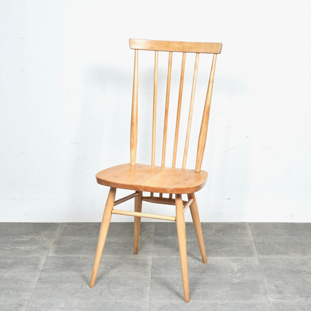【ERCOL】ヴィンテージ ハイスティックバックチェア(メープル)