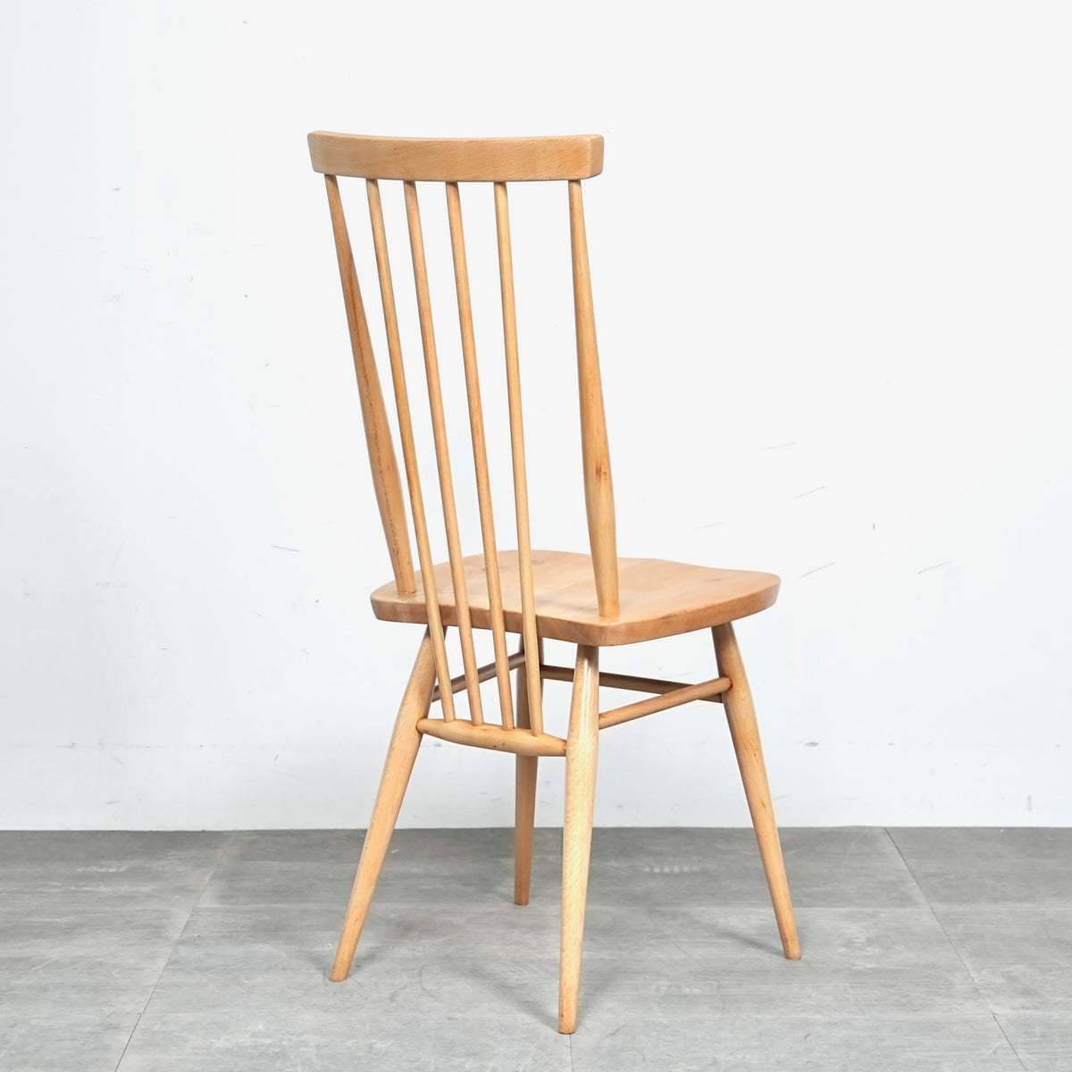 【ERCOL】ヴィンテージ ハイスティックバックチェア(メープル)