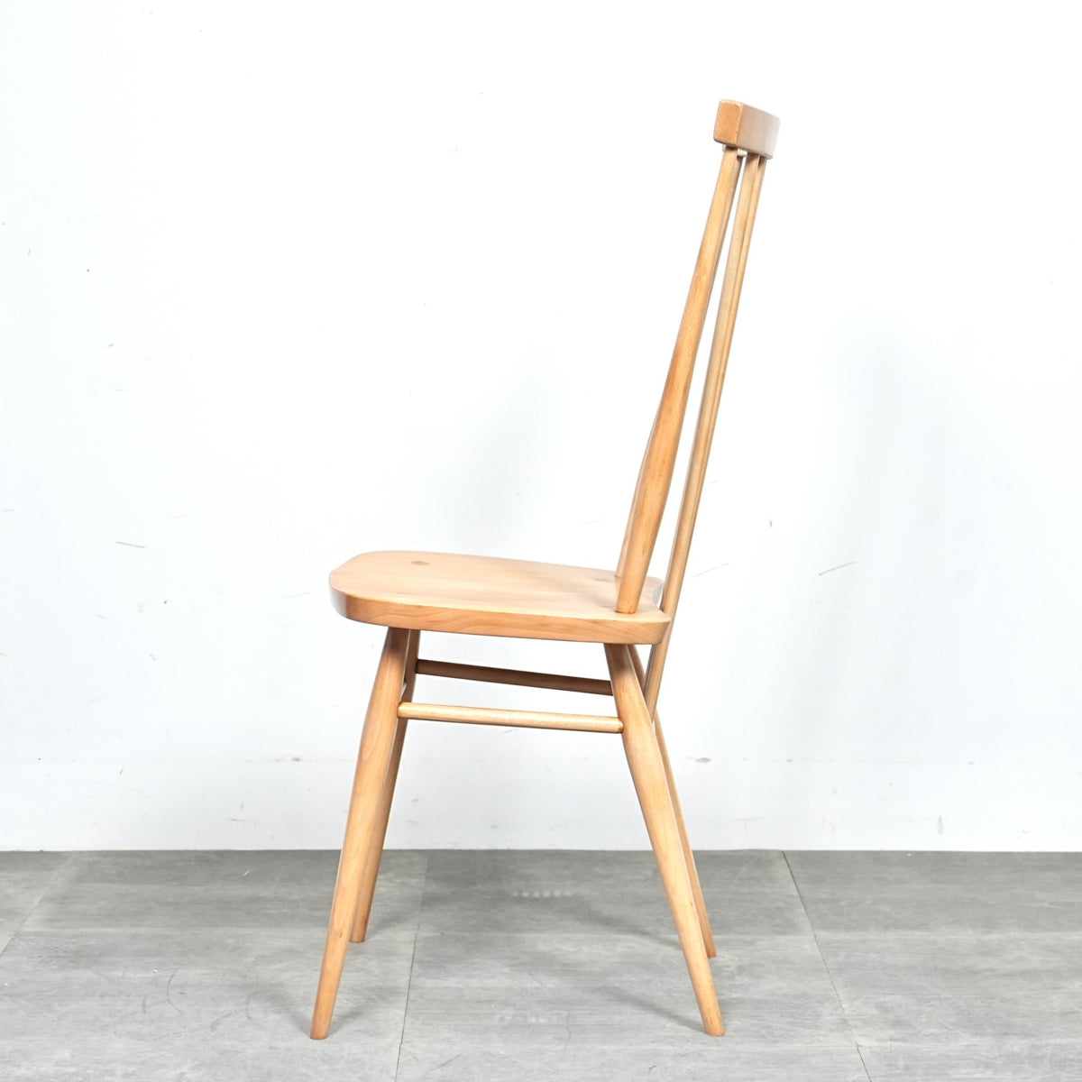 【ERCOL】ヴィンテージ ハイスティックバックチェア(メープル)