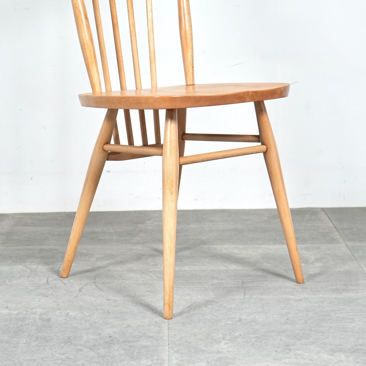 【ERCOL】ヴィンテージ ハイスティックバックチェア(メープル)