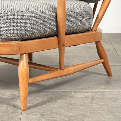 【ERCOL】ヴィンテージ 1Pソファ(イージーチェア)【張替済】