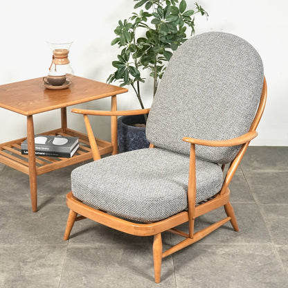 【ERCOL】ヴィンテージ 1Pソファ(イージーチェア)【張替済】