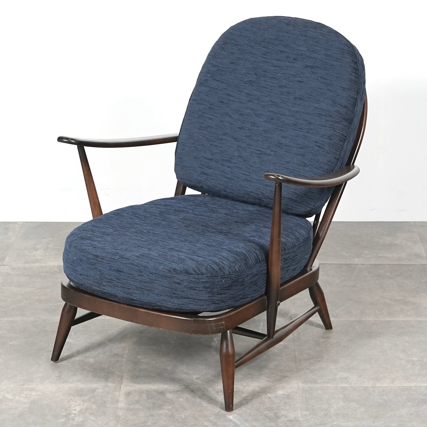 【ERCOL】ヴィンテージ 1Pソファ(イージーチェア)【張替済】