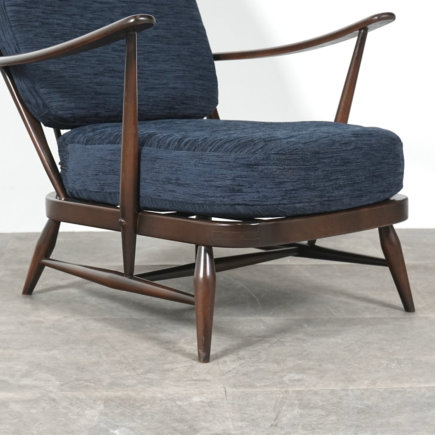 【ERCOL】ヴィンテージ 1Pソファ(イージーチェア)【張替済】