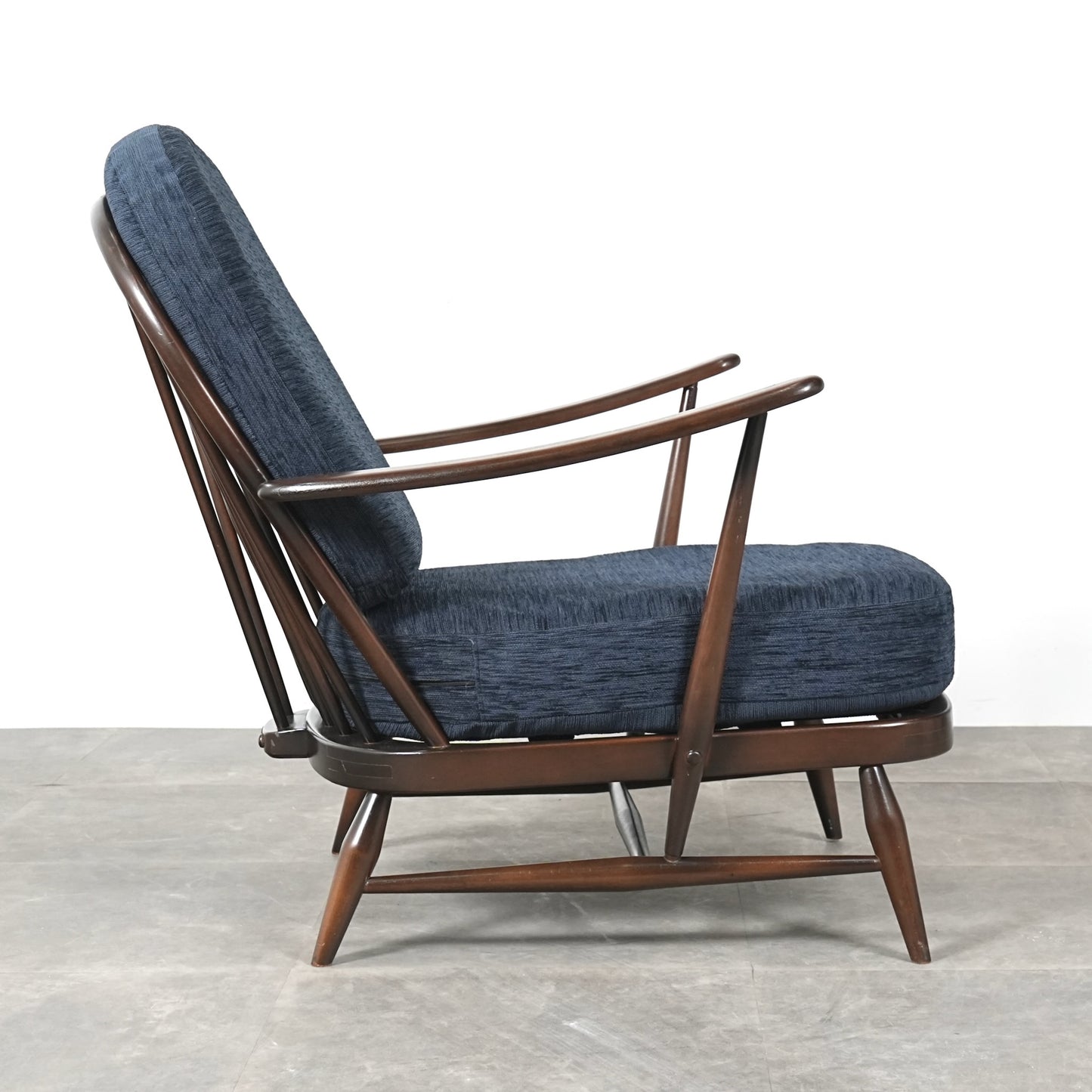 【ERCOL】ヴィンテージ 1Pソファ(イージーチェア)【張替済】