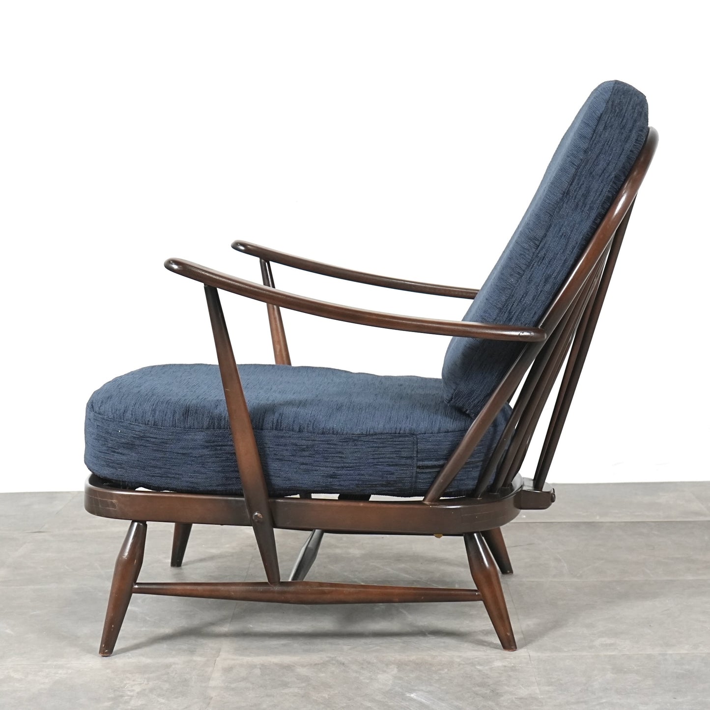 【ERCOL】ヴィンテージ 1Pソファ(イージーチェア)【張替済】