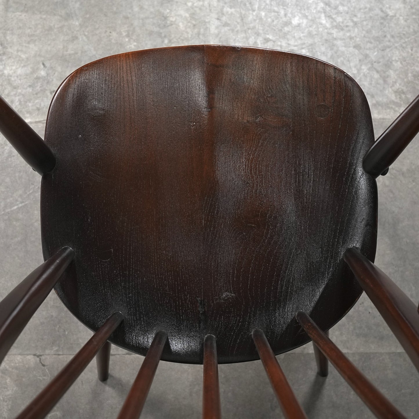 【ERCOL】ヴィンテージ クエーカー アームチェア(オールドコロニアル)
