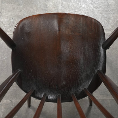 【ERCOL】ヴィンテージ クエーカー アームチェア(オールドコロニアル)