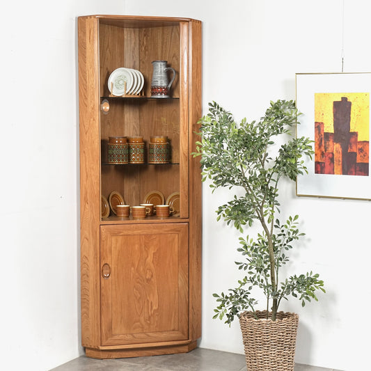 【ERCOL】ヴィンテージ コーナーキャビネット