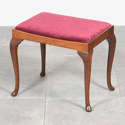 英国クラシック ヴィンテージ スツール【張替済】